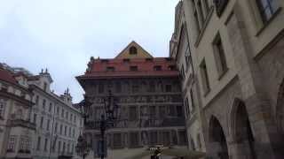 preview picture of video 'Aruna & Hari Sharma in Town square near Old Town Hall in Prague, Nov 02, 2013'
