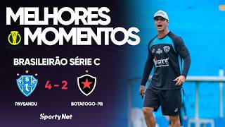 VIRADA HISTÓRICA DO PAYSANDU PARA GANHAR NA SÉRIE C CONTRA O BOTAFOGO! | Melhores Momentos