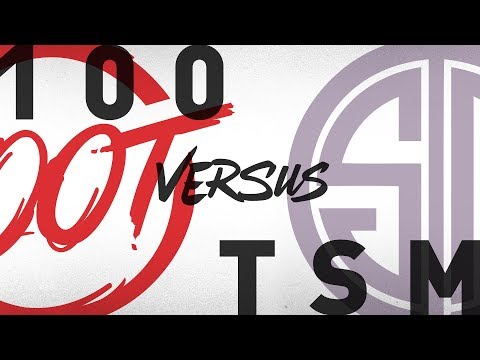 100 vs TSM  - Week 4 Day 1 | NA LCS Summer Split | 100 Thieves vs TSM 2018
