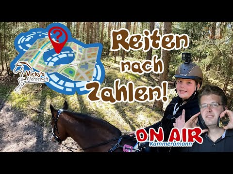 Reiten nach Zahlen - Kameramann ON AIR direkt vom Pferd! 45 Reitwege der Reihe nach im Test