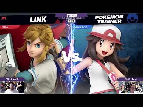 FREAKS Ultra 85 Singles Winners Finals: FRKS | JAMA (Link) vs TLOC | Denti (PKMN Trainer)