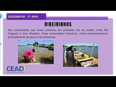 CEADI EXPLICA 3º ano Geografia | Povos comunidades tradicionais de Goiás | 1º Bim. Profª. Samara V.