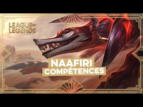 NAAFIRI : TOUTES les Compétences du NOUVEL ASSASSIN de LEAGUE OF LEGENDS