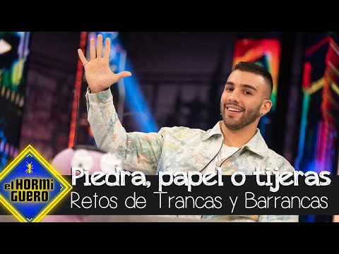 Manuel Turizo contra Rauw Alejandro, Camilo o Tom Holland en Piedra, papel o tijera - El Hormiguero