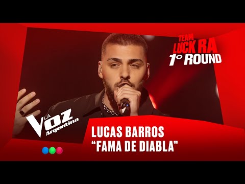 Lucas Barros - "Fama de diabla" - Team Luck Ra - 1° Round - La Voz Argentina 2025