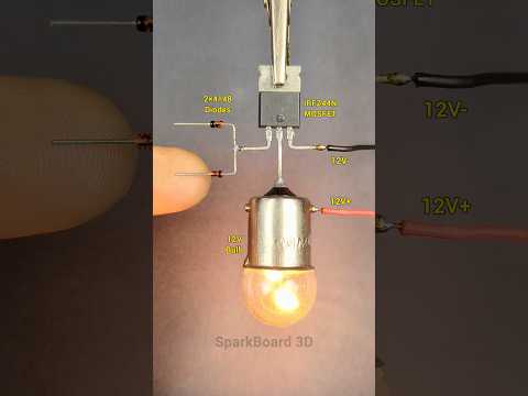 Touch ON OFF switch circuit #diyproject #howto #diy