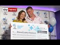 EuroMillions: Builder with three kids wins £105m