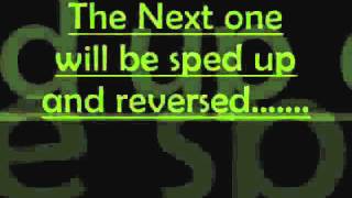 2 Crisis Core Remixes (sped up) &amp; (sped up and reversed)