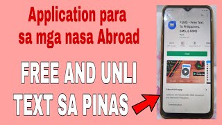 FREE TEXT TO PHILIPPINES || STEP BY STEP TUTORIAL HOW TO USE