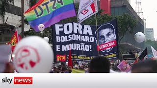 Brazil: Protests against far-right President Bolsonaro surge, as COVID deaths pass 500,000