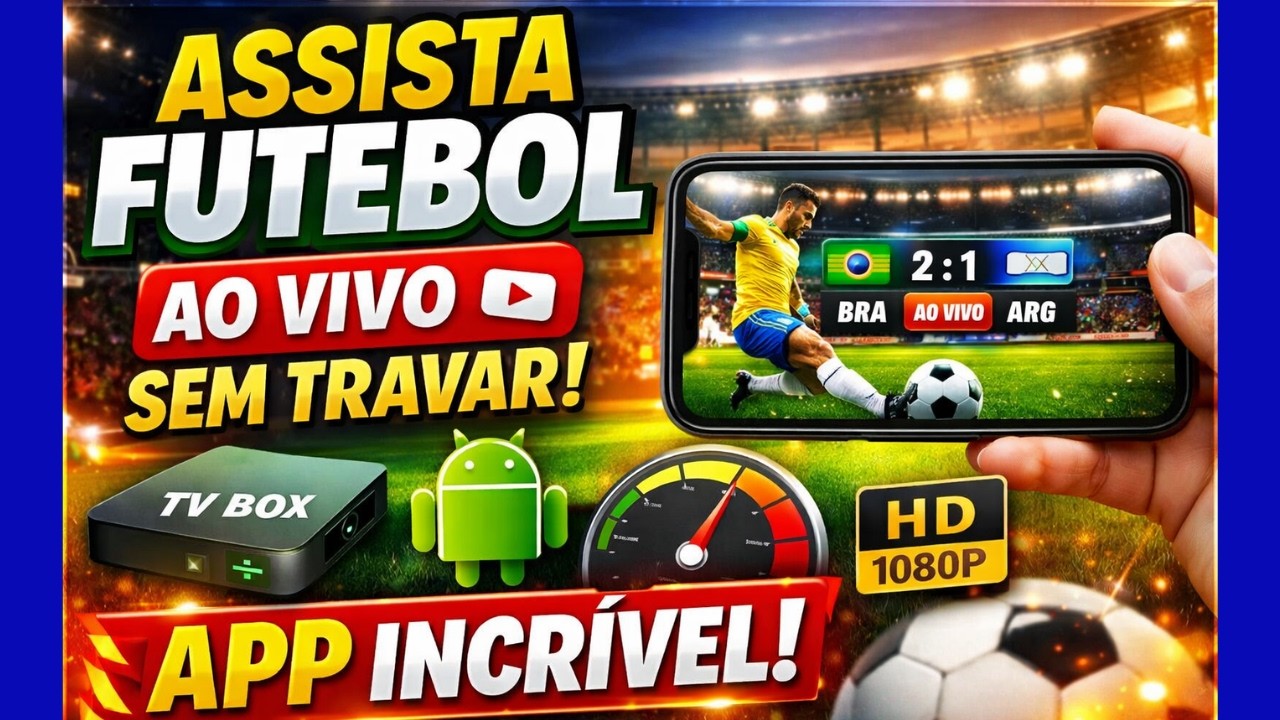 APLICATIVO PARA ASSISTIR FUTEBOL AO VIVO - APP PARA ASSISTIR JOGOS DE FUTEBOL ONLINE SEM TRAVAMENTO