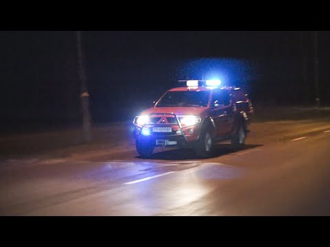 Alarmowo 551[P]90 do pożaru | Samochód rozpoznawczo-ratowniczy z JRG1 Piła do pożaru