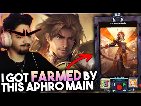 I Tried SOLOQUEUEING & Got FARMED BY THIS APHRO MAIN - Grandmasters Ranked Joust - Smite
