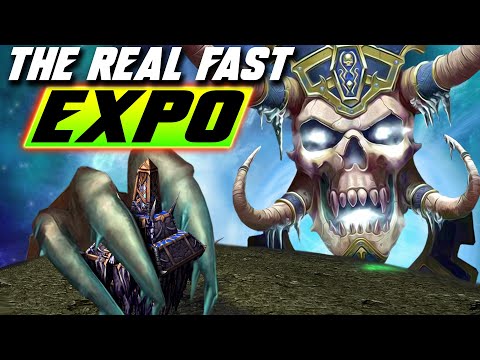 The true lich fast expand experience vs orc - WC3 - Grubby