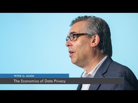 The Economics of Data Privacy | Peter G. Klein