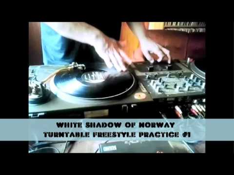 White Shadow Of Norway Vinyl Freestyle Practice #1
