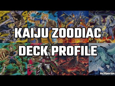 Yu-Gi-Oh! - Kaiju Zoodiac Deck Profile