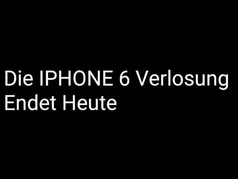 IPHONE 6 Verlosung. Auflösung