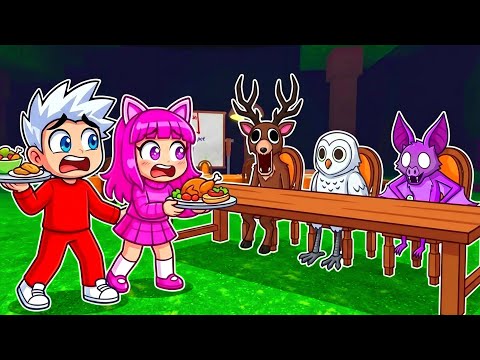 GOTUJEMY KOLACJĘ JELENIOWI w 99 NOCY W LESIE!