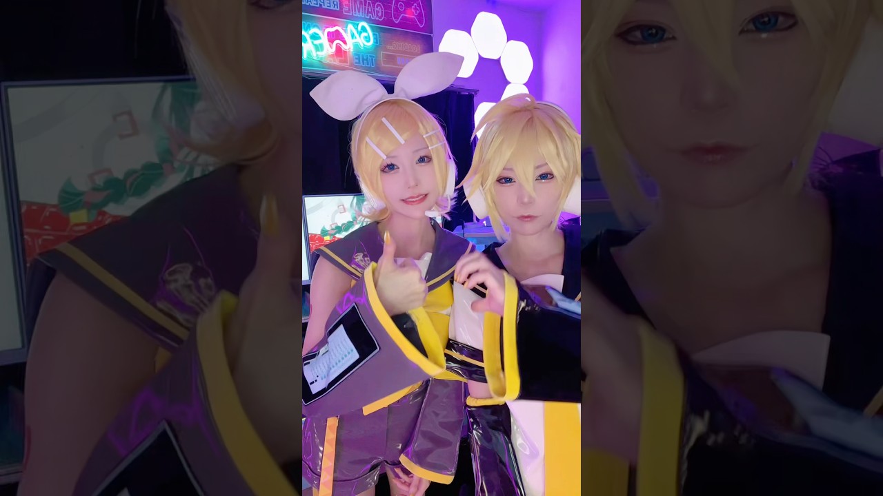 鏡音18周年🎉✨お誕生日おめでとう🎂🧡💛レン▶みくろさん #shorts #スキキライ #鏡音リン #鏡音レン #鏡音誕生祭2025 #鏡音リンレン #コスプレ #cosplay