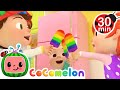 LOOPED SONG The Colors Song With Popsicles Cocomelon Kids Songs Sing A Long