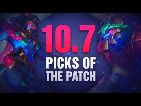 10 New OP Picks and Builds of the Patch in 10.7 for Solo Queue