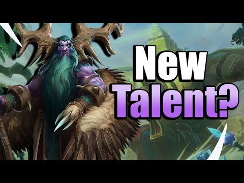 Self Sustain Buff? Malfurion's New Talent! - Heroes of the Storm w Kiyeberries