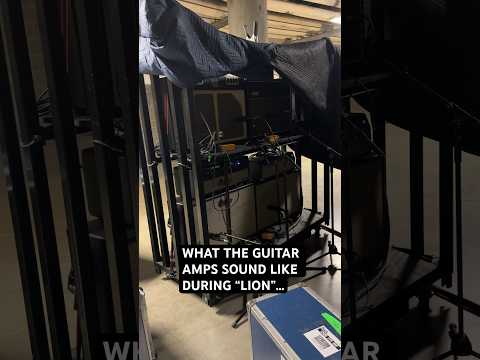 “LION” Guitar amp backstage POV! Wait for it… | @elevationworship