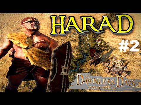 SAURON RAZKAZUJE - ZAJONC W HARADZIE WYKONUJE! | HARAD | Dawnless Days Total War