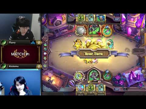 Flurry vs Alutemu - Division A - Hearthstone Grandmasters Asia-Pacific 2020 Season 1 - Week 4