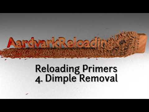 Homemade Primers - Part 4 Dimple Removal