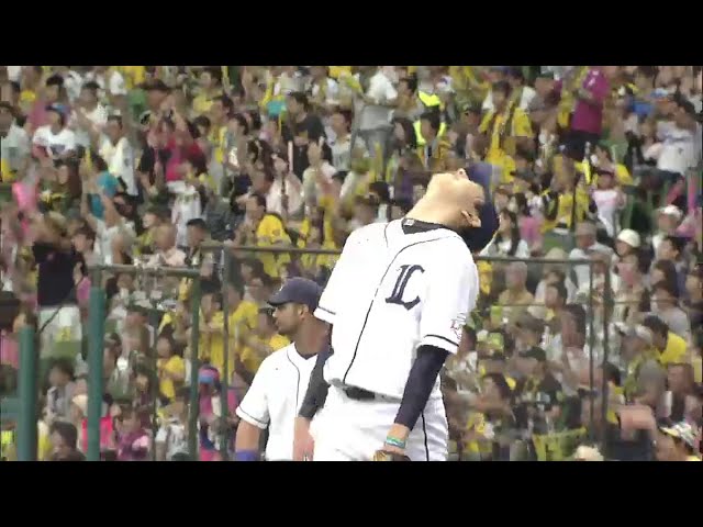 3回表 ライオンズ先発・野上 タイガース・上本に先制タイムリー打たれる...!! 2014/6/15 L-T