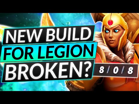 NEW CARRY BUILD for FREE MMR - LEGION COMMANDER Armlet ABUSE - Dota 2 Guide