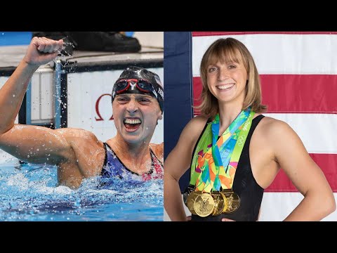 Katie Ledecky wins Eight GOLD and ties Olympic Record