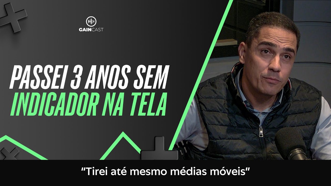 O benefício de se operar sem indicadores. Nem mesmo médias móveis.