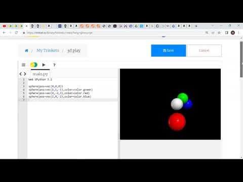 Vpython Intro 11