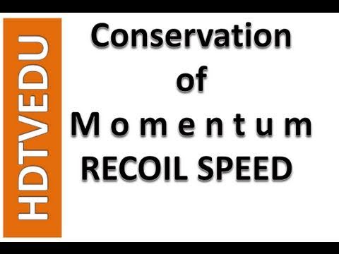HECANHELP.COM I Recoil Speed of a Gun I Conservation of Momentum I Physics Concept Construction 1817