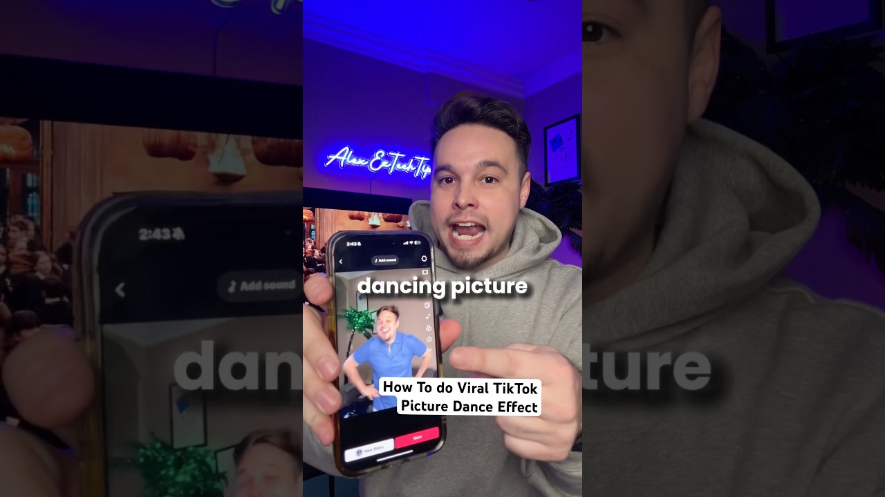 Make Your Picture DANCE using this TikTok viral trend 🤣 #tipsandtricks #viral #viralvideo #shorts
