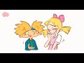 Helga G Pataki Lets Out A Giggle In Front Of Arnold Shortman Hey Arnold Comic Dub