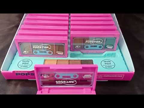 SOMBRA PARA SOBRANCELHAS POP STAR 1,9G BOX COM 24UN
