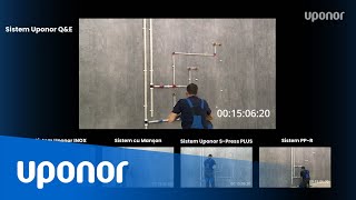 Comparatie timp - Instalatie sanitara baie