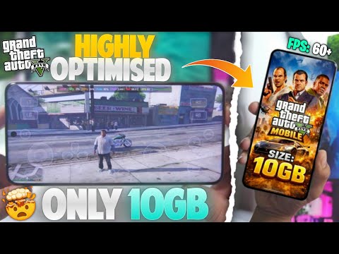 Finally! GTA 5 Extreme Lite on Android 🔥 (10GB) | Gamehub Emulator Setup & GTA5 Test!