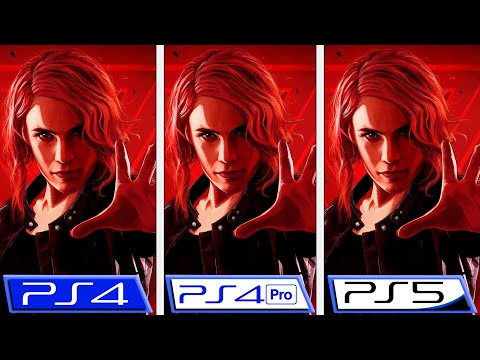 CONTROL | PS5 - PS4 - PS4 Pro | Graphics Comparison & FPS