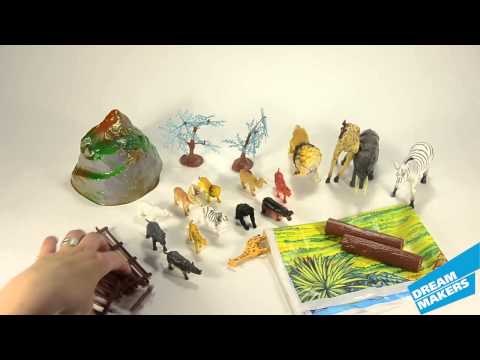 Wing crown Дикие животные (D33703)