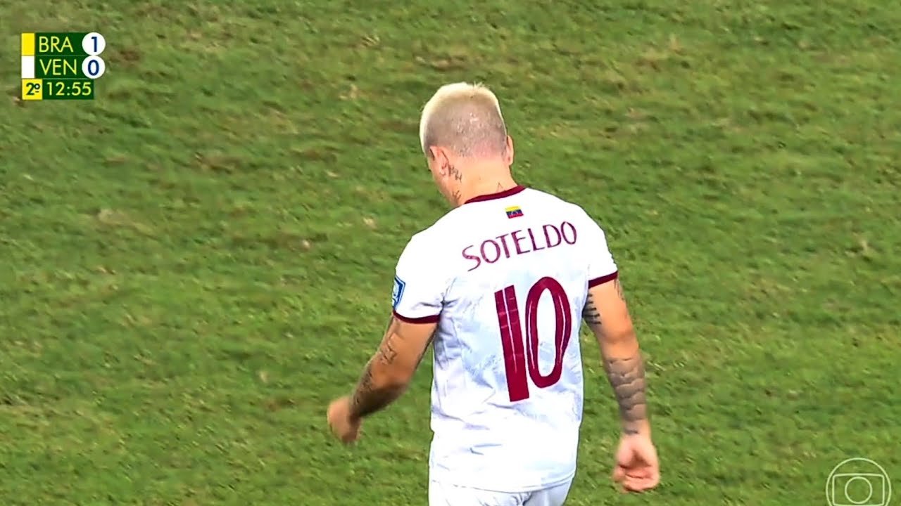 ⚪⚫SOTELDO X BRASIL🇧🇷 MELHORES MOMENTOS - BRASIL X VENEZUELA - ELIMINATÓRIAS / #santosfc