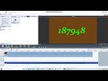 How To Make Numbers In AVS Video Editor Numbers 1 To 200000