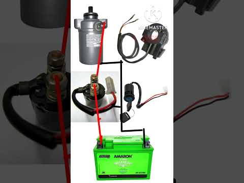 bike self wiring, #shorts