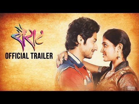 Thumbnail of the video: Sairat Official Trailer | Nagraj Manjule | Ajay Atul