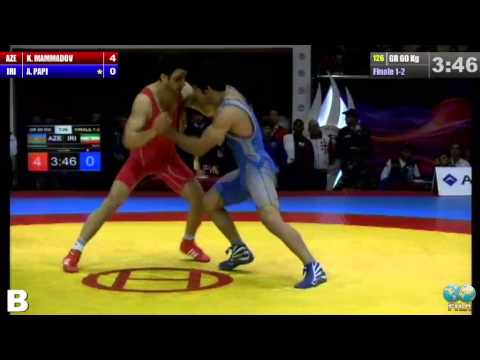 GGP2013 / Kamran MAMMADOV - Abdolmohammad Papi (İRİ) - GR 60 kg gold medal match