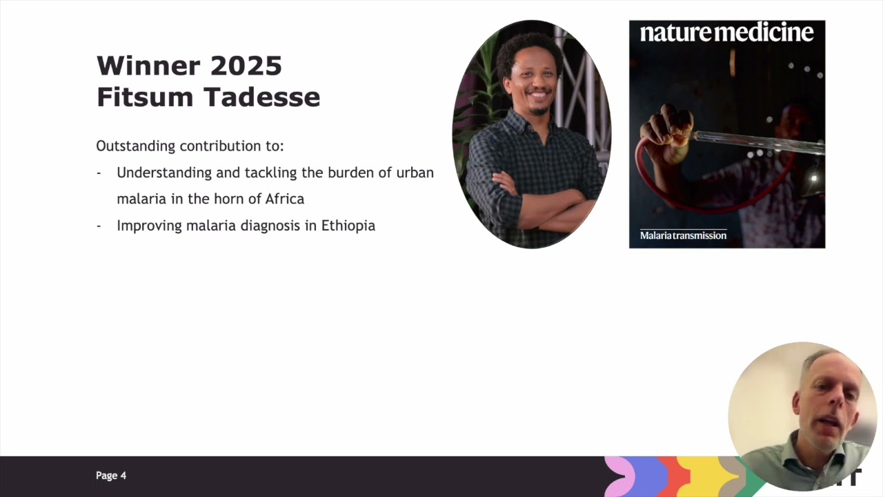 Eijkman Medal 2025 Prof. Fitsum Tadesse